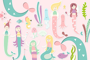 Nursery Art Little Mermaid