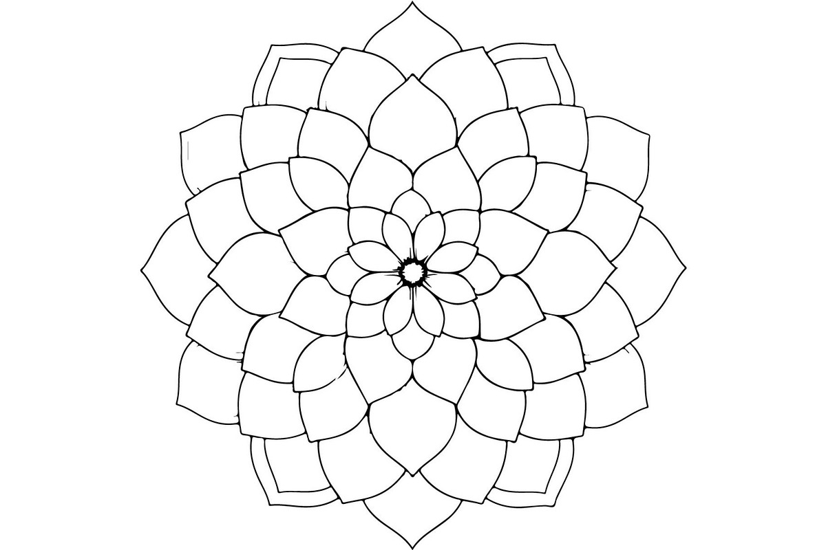 Floral Mandala, an Object Graphic by Designer_Momina (Photo 8 of 19)