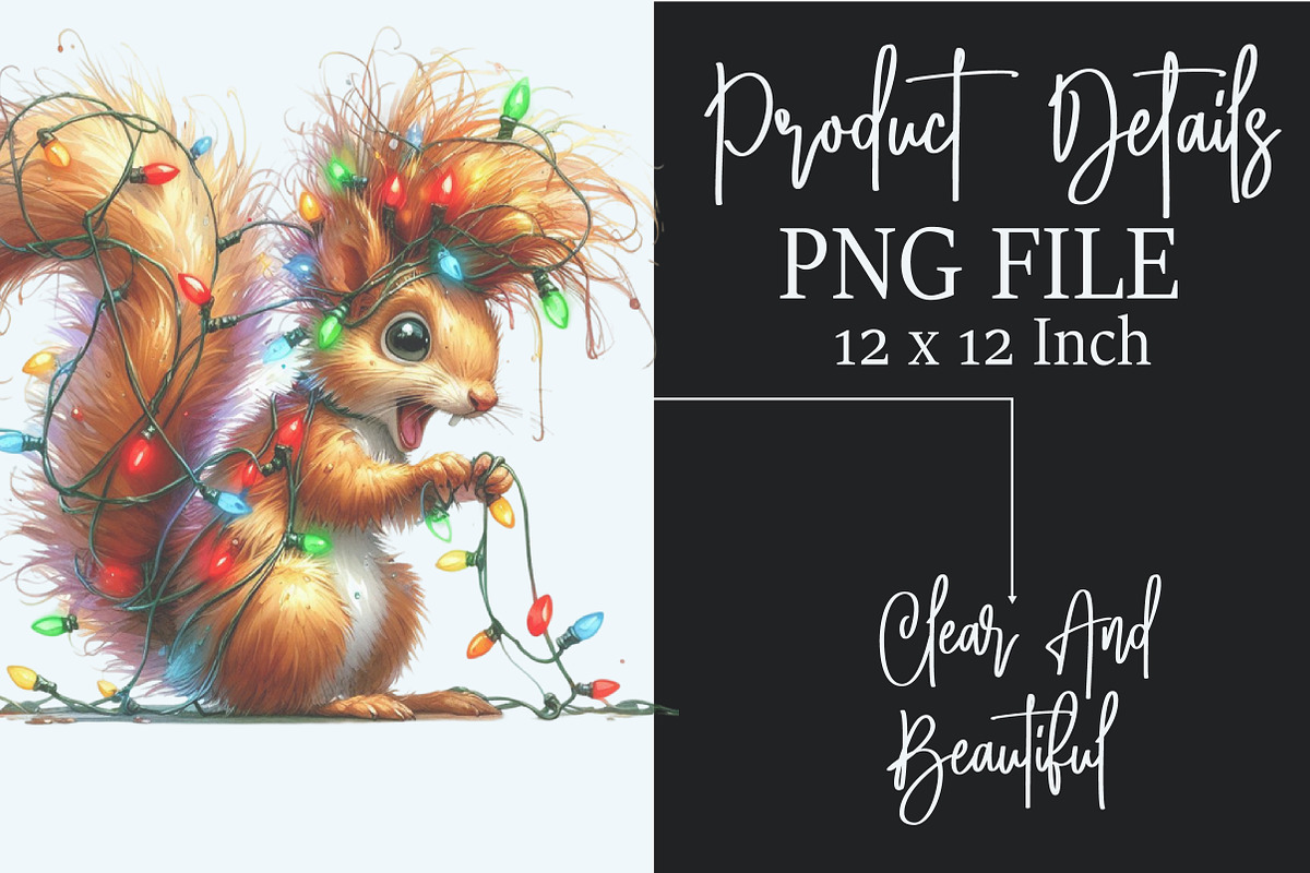 Christmas Crazy Funny Animal Clipart, a Seasonal Illustration by Rose Art (Photo 5 of 5)