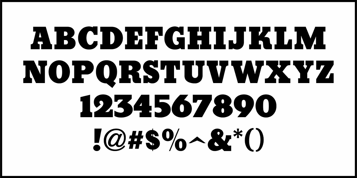 Serif Formal JNL, a Slab Serif Font by Jeff Levine Fonts (Photo 3 of 5)