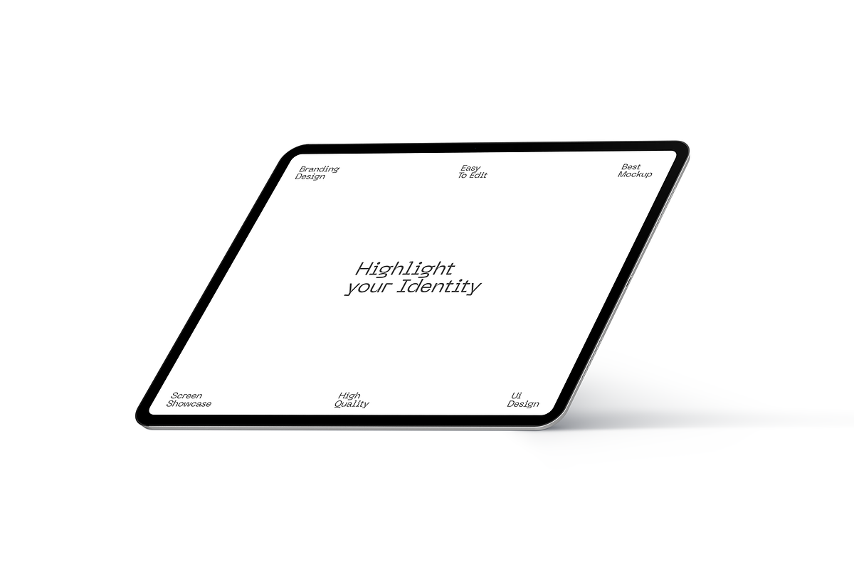 Apple iPad Pro 13-inch M4 Mockup, an iPad Mockup by Mockupdaddy (Photo 11 of 22)