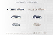 Cuenslem Marine Yacht Ship Boat Logo, a Branding & Logo Template by Tovarkovdesign (Thumbnail 4 of 4)