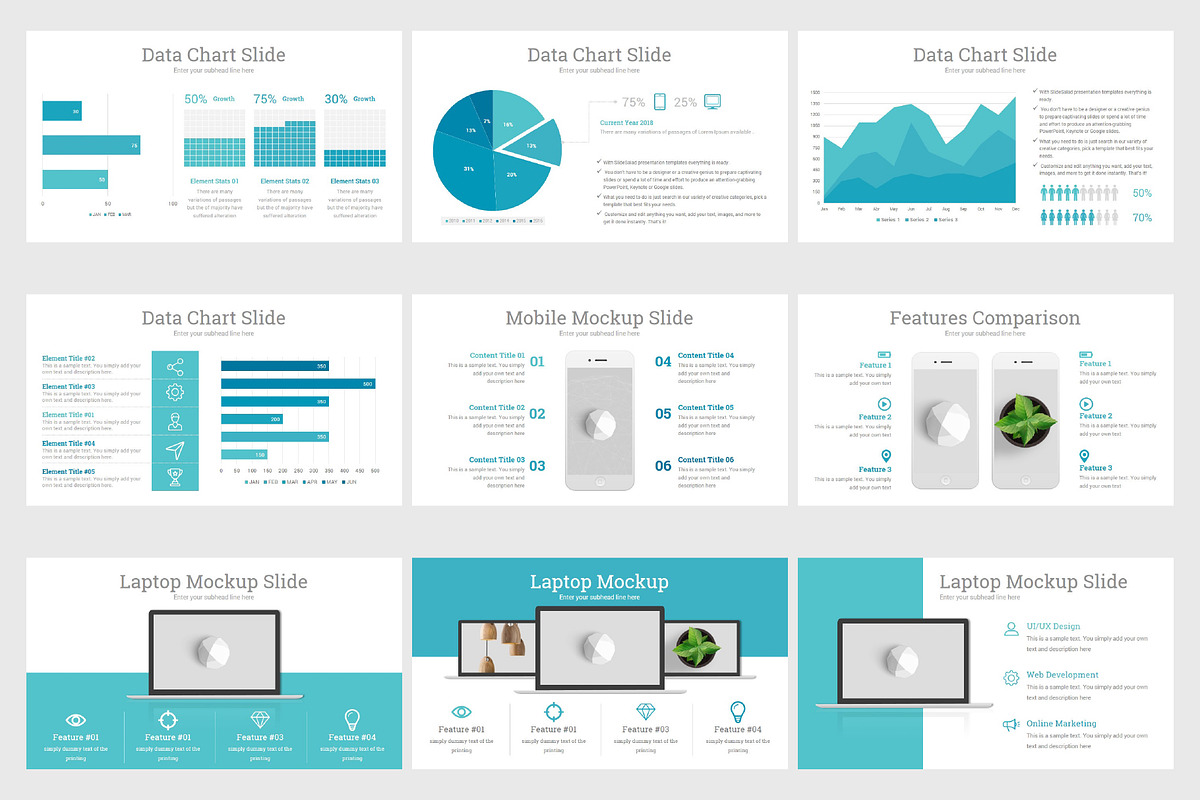Top Creative Keynote Template, a Presentation Template by SlideSalad (Photo 17 of 21)