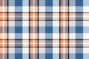 Peach Blue and Grey and Retro 60s Pl, a Pattern Graphic by Sharon Schwalbe (Thumbnail 3 of 5)