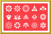 Vector floral set. Spring or summer, an Object Graphic by RODINA (Thumbnail 2 of 3)