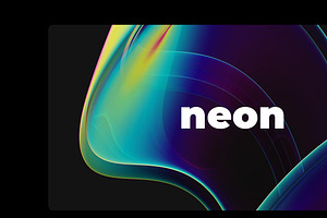 147 Objects In Neon Style 02