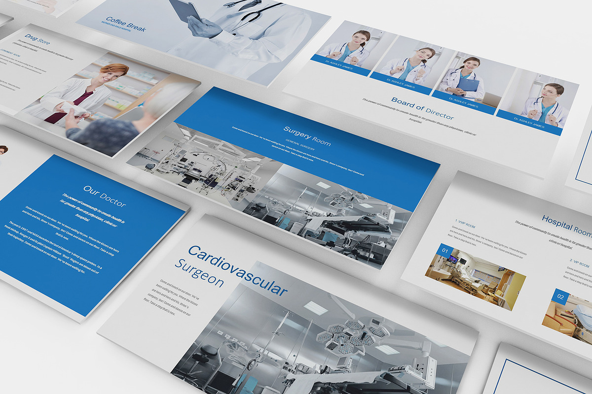 Medical and Hospital Powerpoint, a Presentation Template by Incools Stokie (Photo 8 of 10)