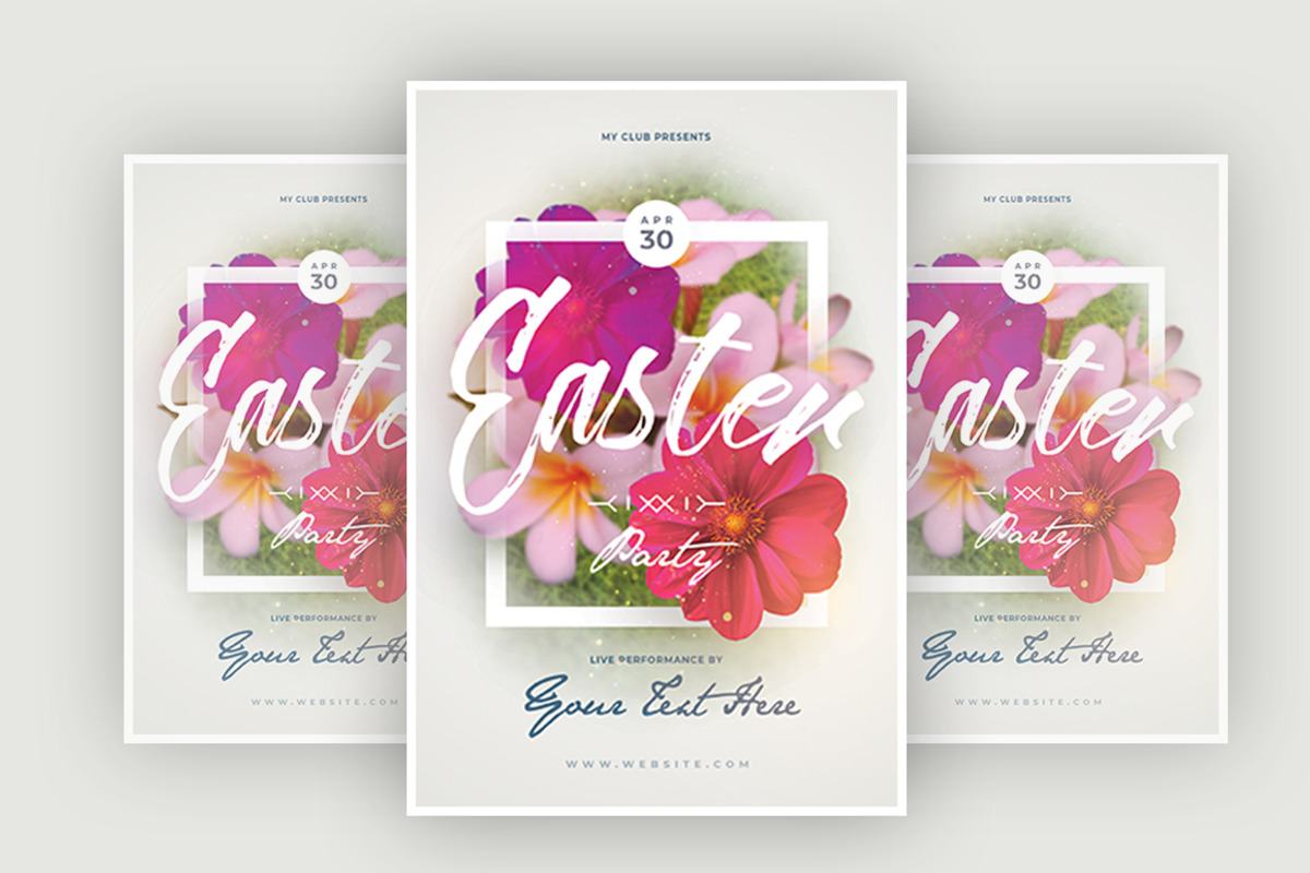 Easter party, a Flyer Template by What a Story (Photo 2 of 2)