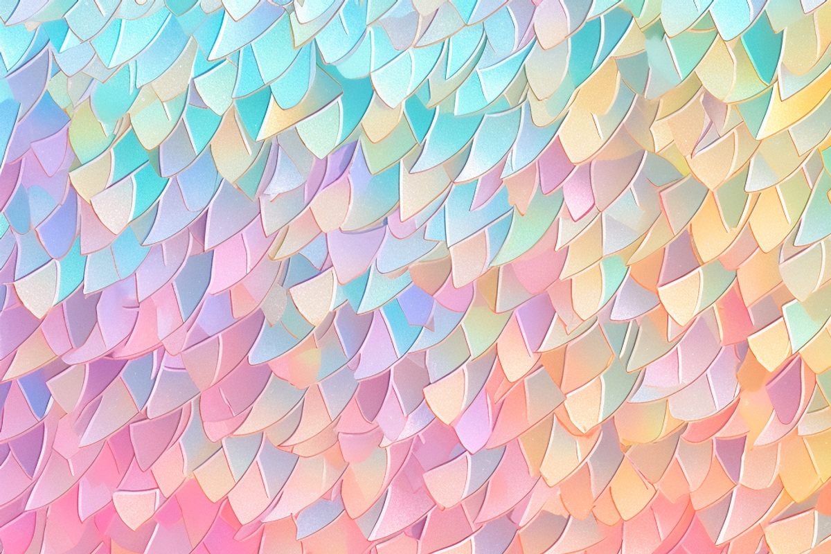 Rainbow Pastel Glitter, a Pattern Graphic by Printable Treasure (Photo 9 of 10)