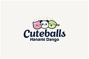 Hanami Dango Japanese Dumplings logo, a Branding & Logo Template by Enola99d (Thumbnail 2 of 2)