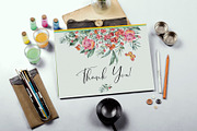Watercolor Summer Wildflowers, an Illustration by Belusuab (Thumbnail 6 of 13)