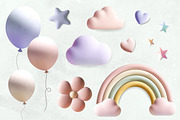 Birthday wish background template, a Graphic by Hanna's ArtLab (Thumbnail 4 of 5)