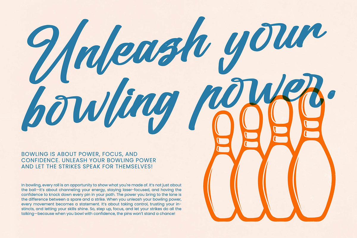 Kickballs United Bold Calligraphy, a Script Font by stylishtype.co (Photo 3 of 20)
