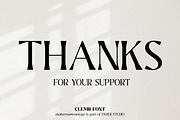 Clemb - Ligature Display Font, a Serif Font by Ekahermawan (Thumbnail 14 of 14)