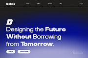 Bokra - Bold Modern Sans Serif Font, a Sans Serif Font by Flawless And Co (Thumbnail 5 of 10)