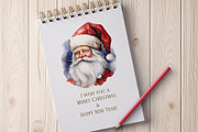Santa Claus Clipart Bundle, a Seasonal Illustration by Vasmila (Thumbnail 4 of 6)
