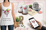 Wild soul - boho style watercolor, an Animal Illustration by Where summer is (Thumbnail 6 of 11)