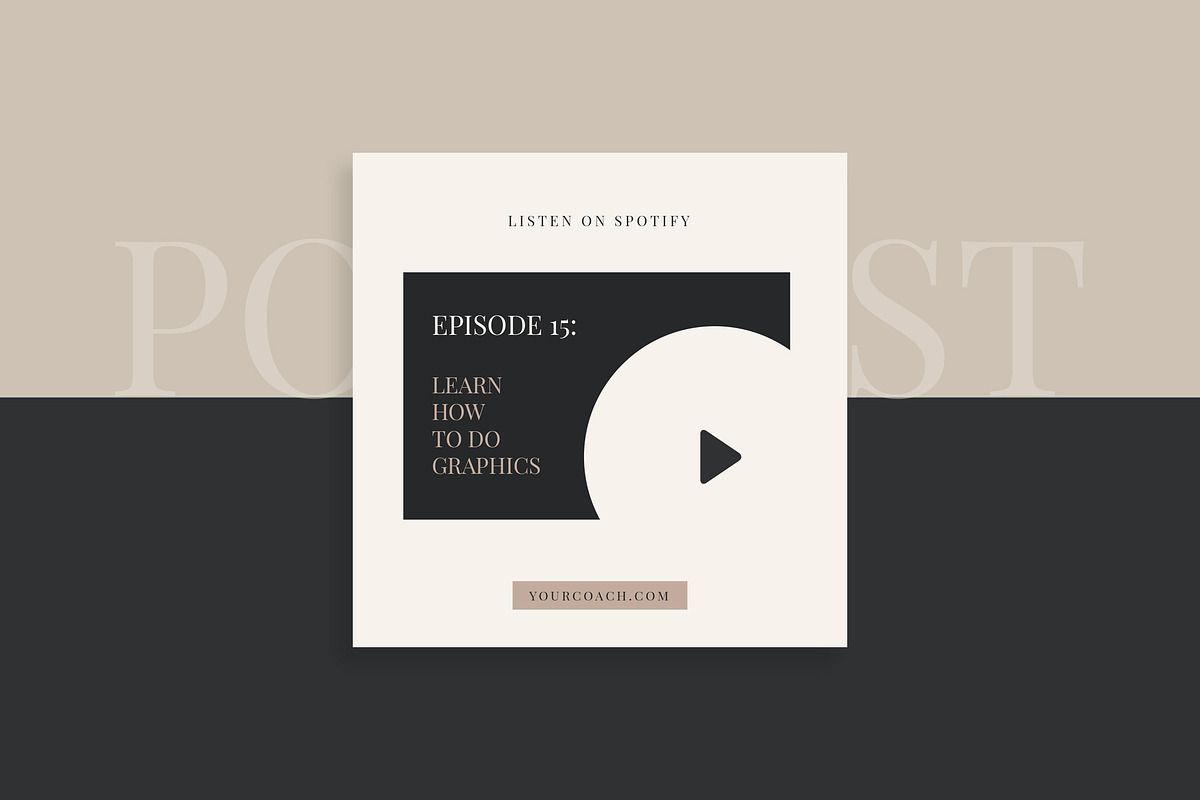 Instagram Creator for Coach Canva, a Social Media Template by Design District (Photo 12 of 33)