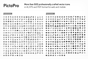 PictoPro vector icons, an Icon by Ondrej Lechan (Thumbnail 2 of 2)