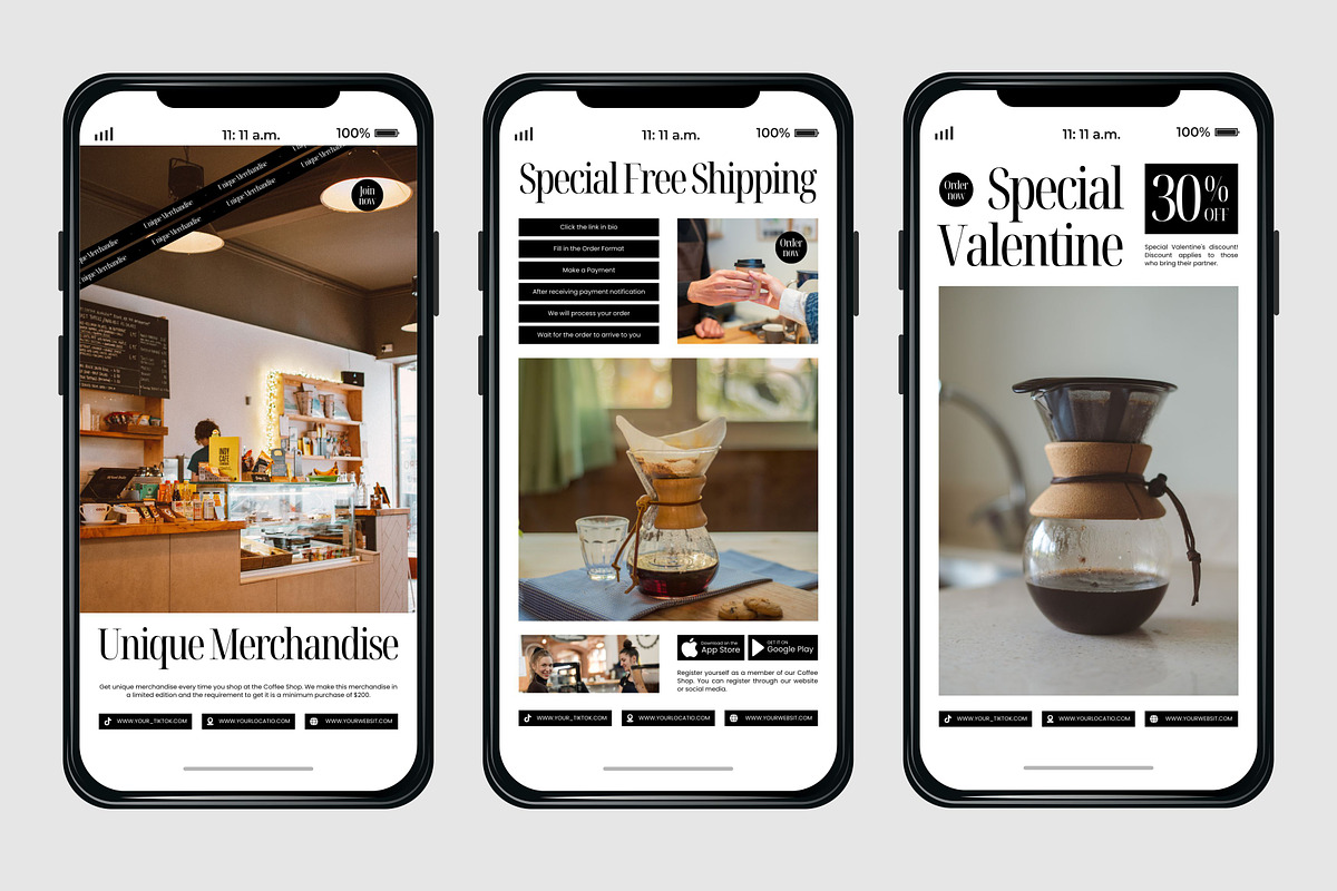 Coffee White Template, a Social Media Template by Kalubuak (Photo 8 of 10)