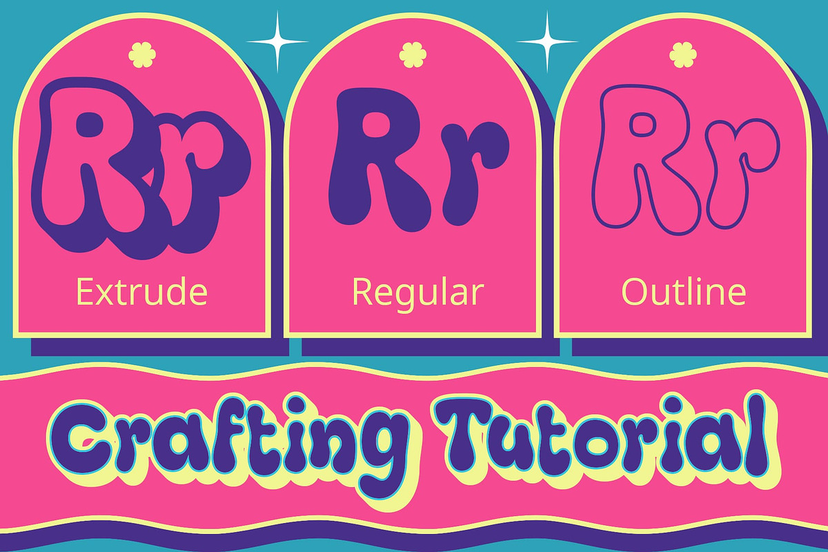 Boyers 3D, a Handwritten Font by Craft Supply Co. (Photo 3 of 8)