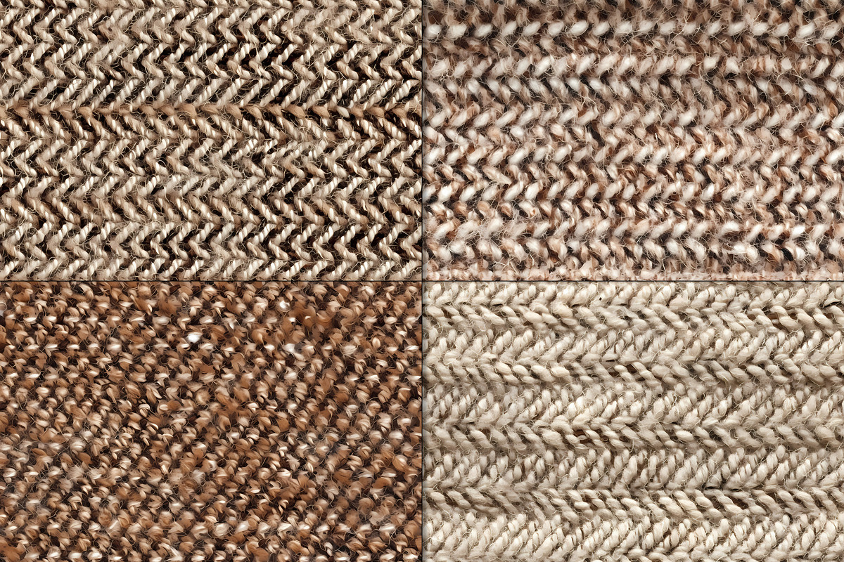 20 Seamless Tweed Patterns, a Pattern Graphic by Nordic Design (Photo 8 of 9)