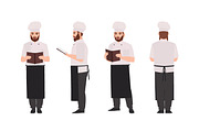 Chef and cook set, a Food Illustration by Good Studio (Thumbnail 5 of 7)