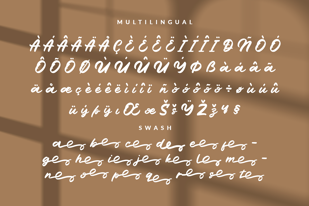 Mingkung, a Script Font by Wildan Type (Photo 9 of 10)