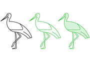 Simple Green Illustration Pack, an Animal Illustration by Jozsef Balazs-Hegedus (Thumbnail 4 of 4)