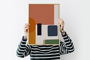 Geometric Abstract Mid Century Art, a Poster Template by Vibrand Studio (Thumbnail 4 of 11)