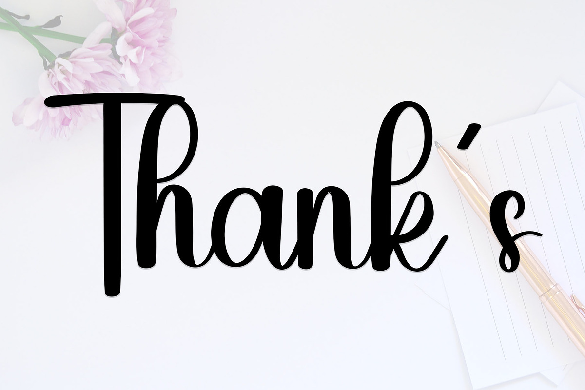 Autograph, a Handwritten Font by InermediaSTUDIO (Photo 6 of 6)