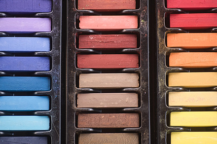 Colorful Chalk Pastels
