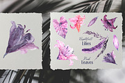 Nightfall Tropics Watercolor Set, an Illustration by Cat In Colour (Thumbnail 6 of 11)