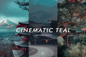 15 Cinematic Teal Lightroom Presets, a Preset Add-On by CVR Presets