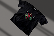 Samurai with Snakes, an Object Illustration by nomlimo.com (Thumbnail 2 of 3)