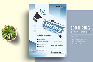 Job Hiring Flyer Template