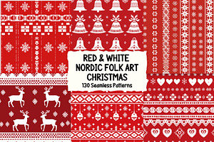 Red & White Nordic Christmas