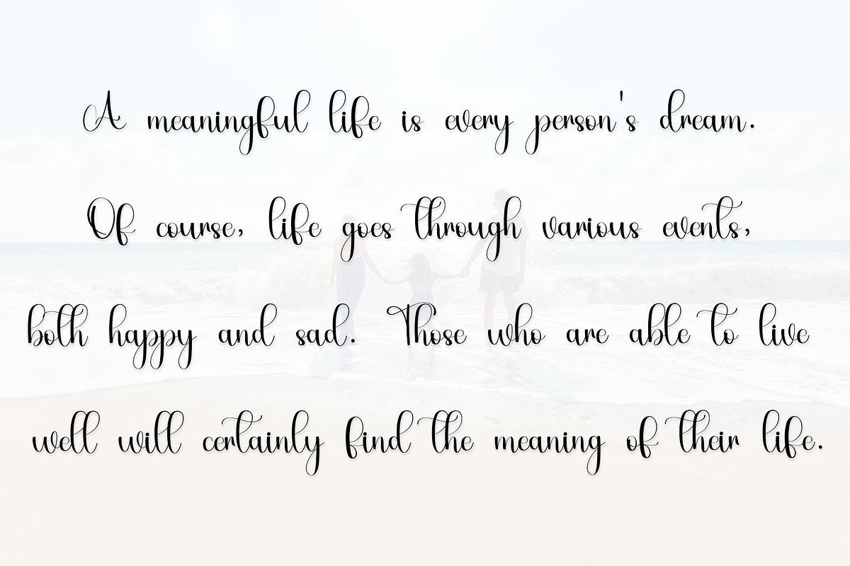 Sunday, a Handwritten Font by InermediaSTUDIO (Photo 5 of 7)