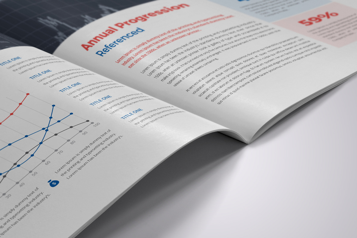 Annual Report, a Brochure Template by Pro-Gh (Photo 8 of 14)