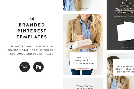 Kate Pinterest Templates