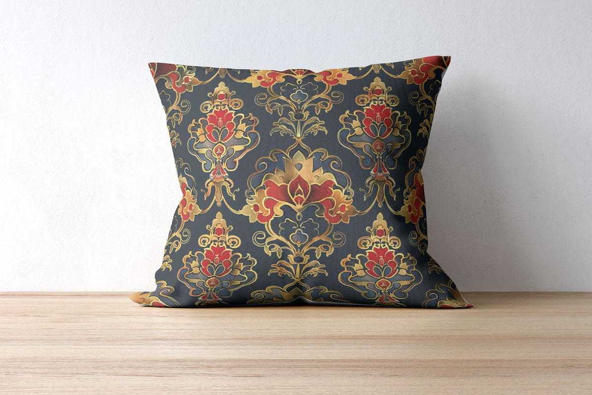 8 Imperial Dynasty Seamless Patterns, a Pattern Graphic by Inknfolly