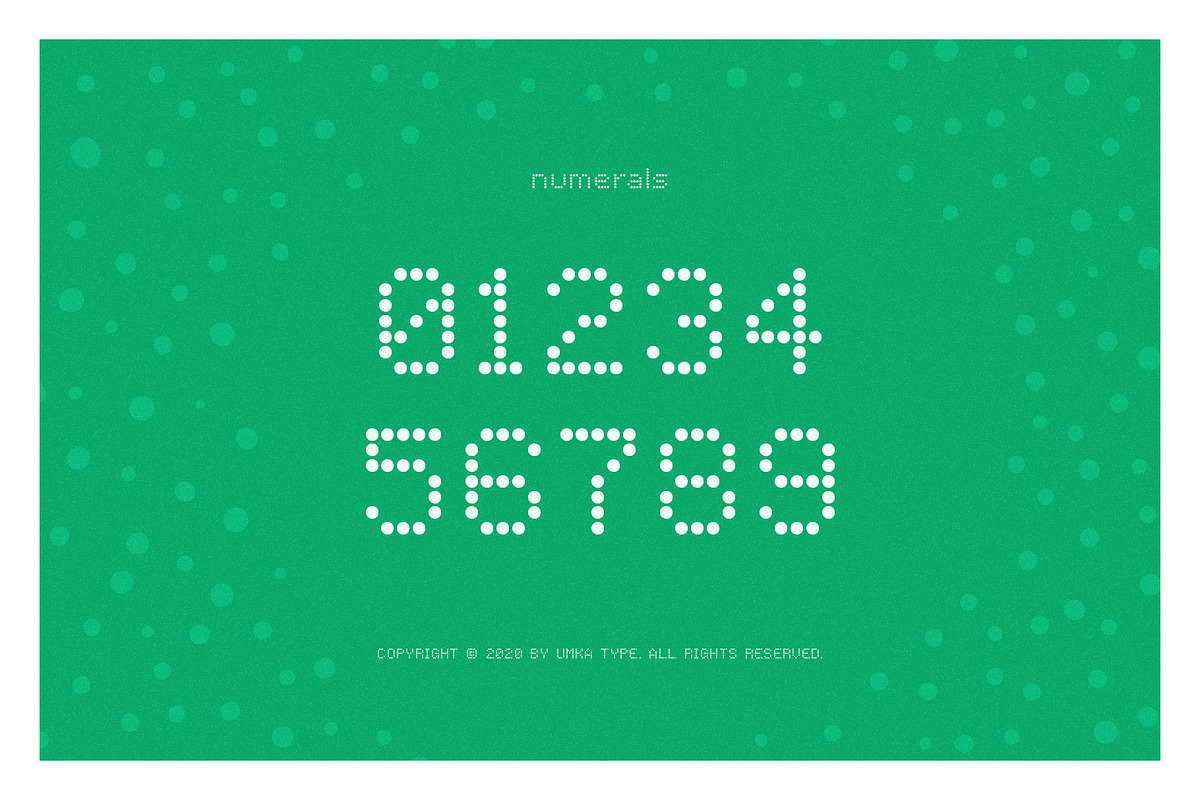 Dotty Pixel Game Font, a Sans Serif Font by alpercakici (Photo 2 of 9)