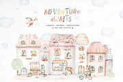Adventure awaits. Animal city set, an Animal Illustration by Peace ART (Thumbnail 1 of 11)