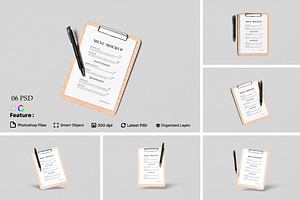 Menu Mockups