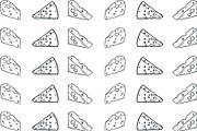 Vector Cheese Graphics, an Illustration by Dorey Kronick Art&Design (Thumbnail 18 of 22)