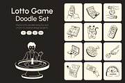 Animated Lotto Game Doodle, an Outline Icon by Vectors Market (Thumbnail 1 of 5)