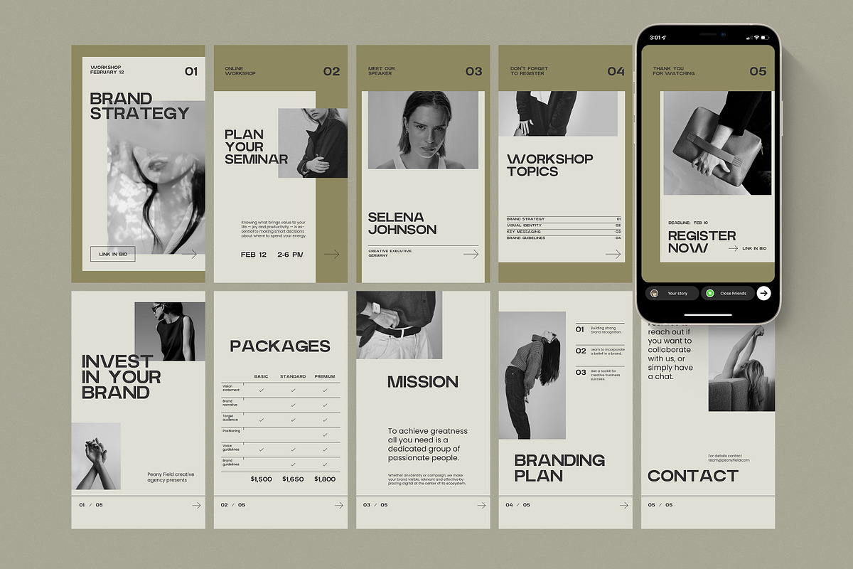 Modern Brand Bundle, a Branding & Logo Template by iStar Design (Photo 11 of 15)