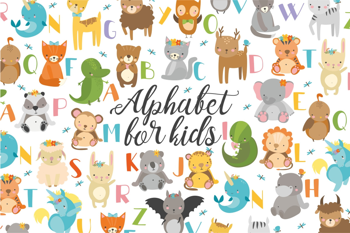 Kids bundle. Cute baby animals, an Animal Illustration by Lesya Skripak (Photo 2 of 13)