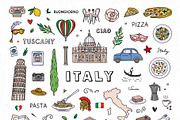 Italy Illustrations And Patterns, an Illustration by Redchocolate (Thumbnail 2 of 8)
