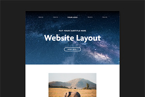 Website Page Layout